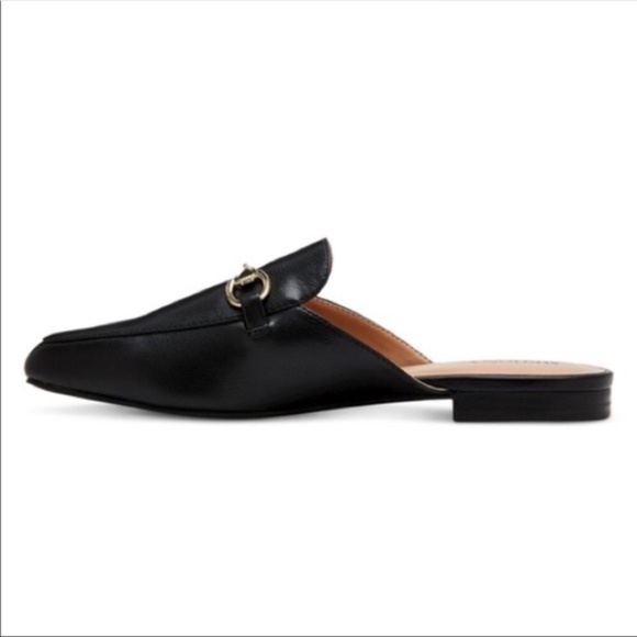Merona Kona Backless Mule Loafers Black New - Picture 3 of 7